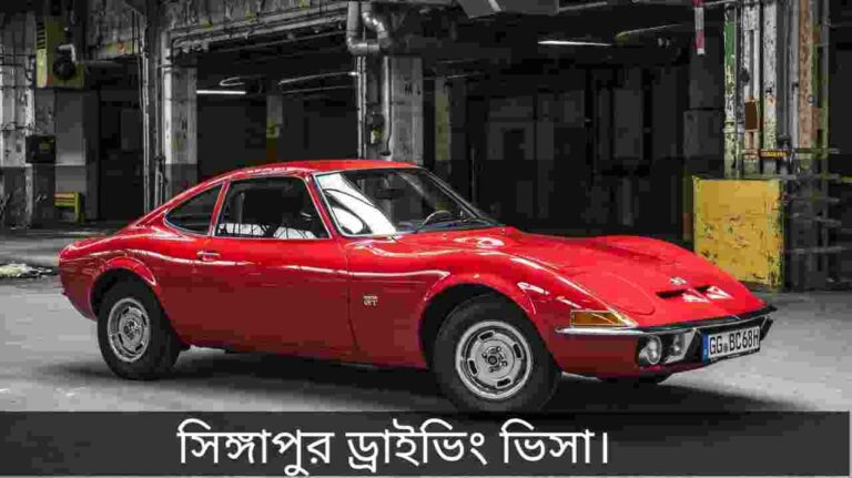 সিঙ্গাপুর ড্রাইভিং ভিসা