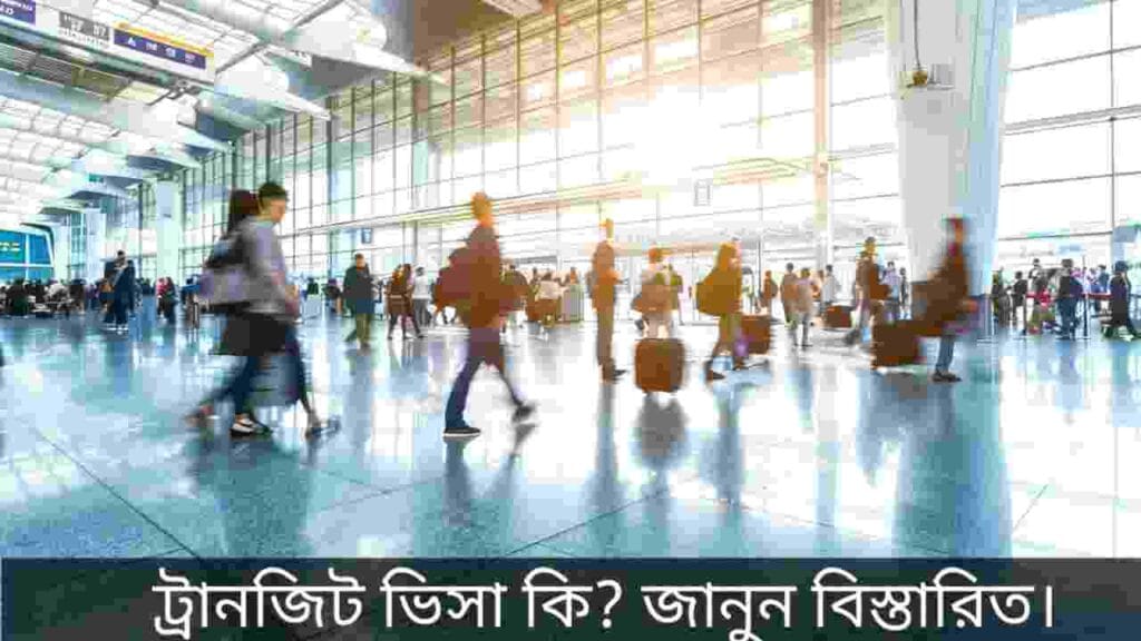 ট্রানজিট ভিসা কি