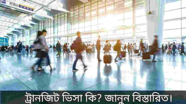 ট্রানজিট ভিসা কি